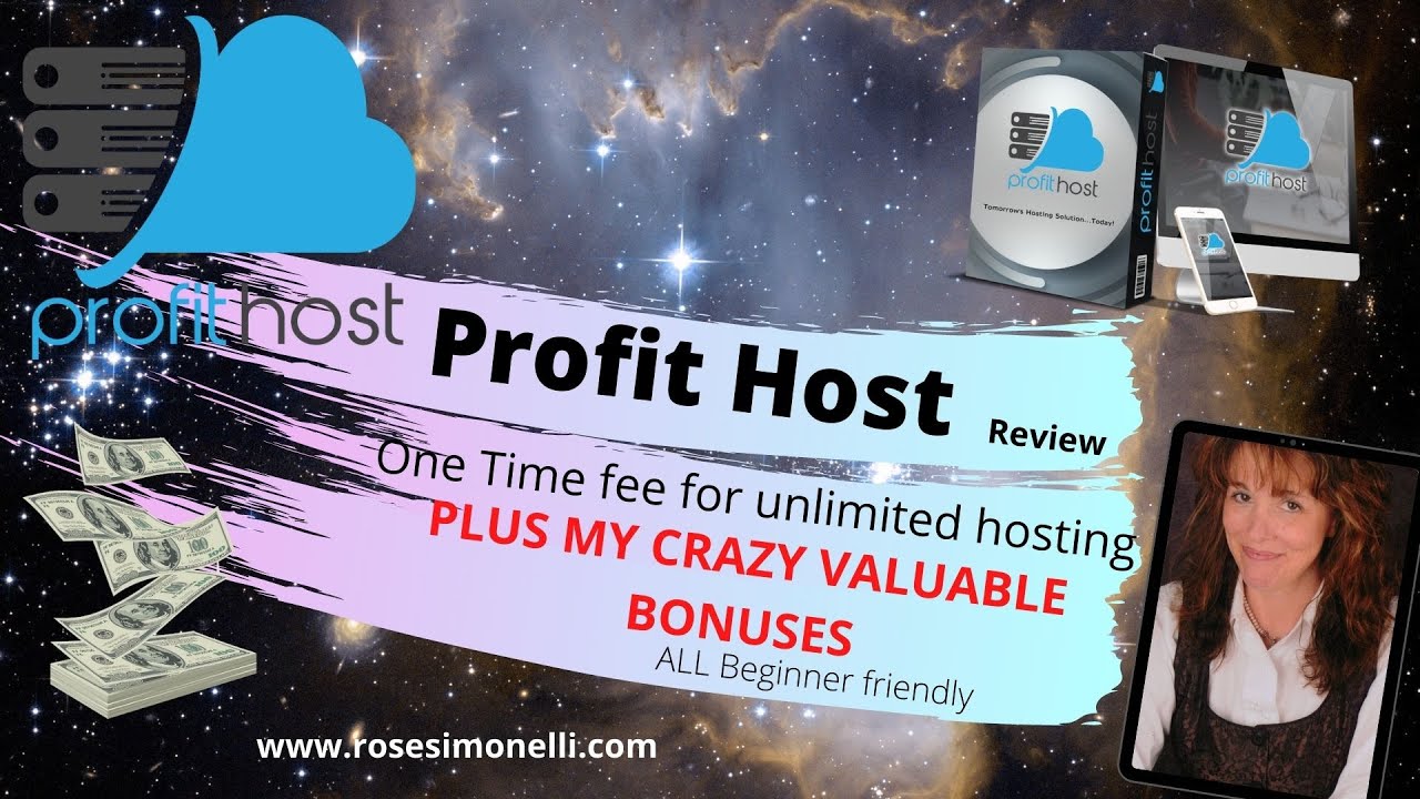 🤑 Profit Host Review 🤑Unlimited Domain Hosting one fee for life👍🏽 PLUS MY VALUABLE BONUSES