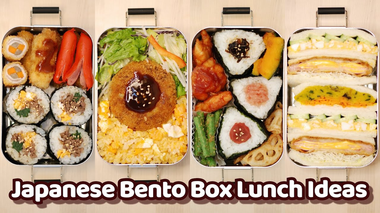 Japanese Style Fried Rice Bento etc. - Japanese BENTO BOX Lunch Ideas #13