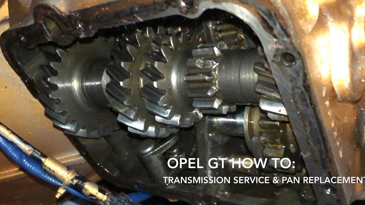 Opel GT Transmission Service & Pan Replacement
