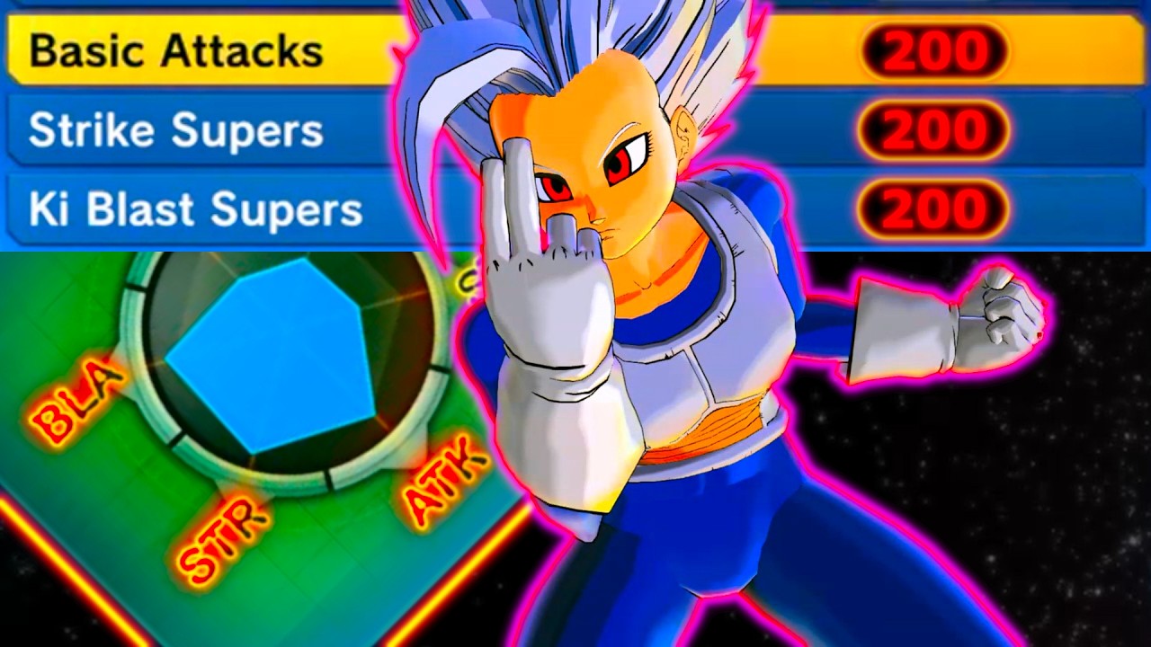 Hybrid Female Saiyan Glass Cannon Build!