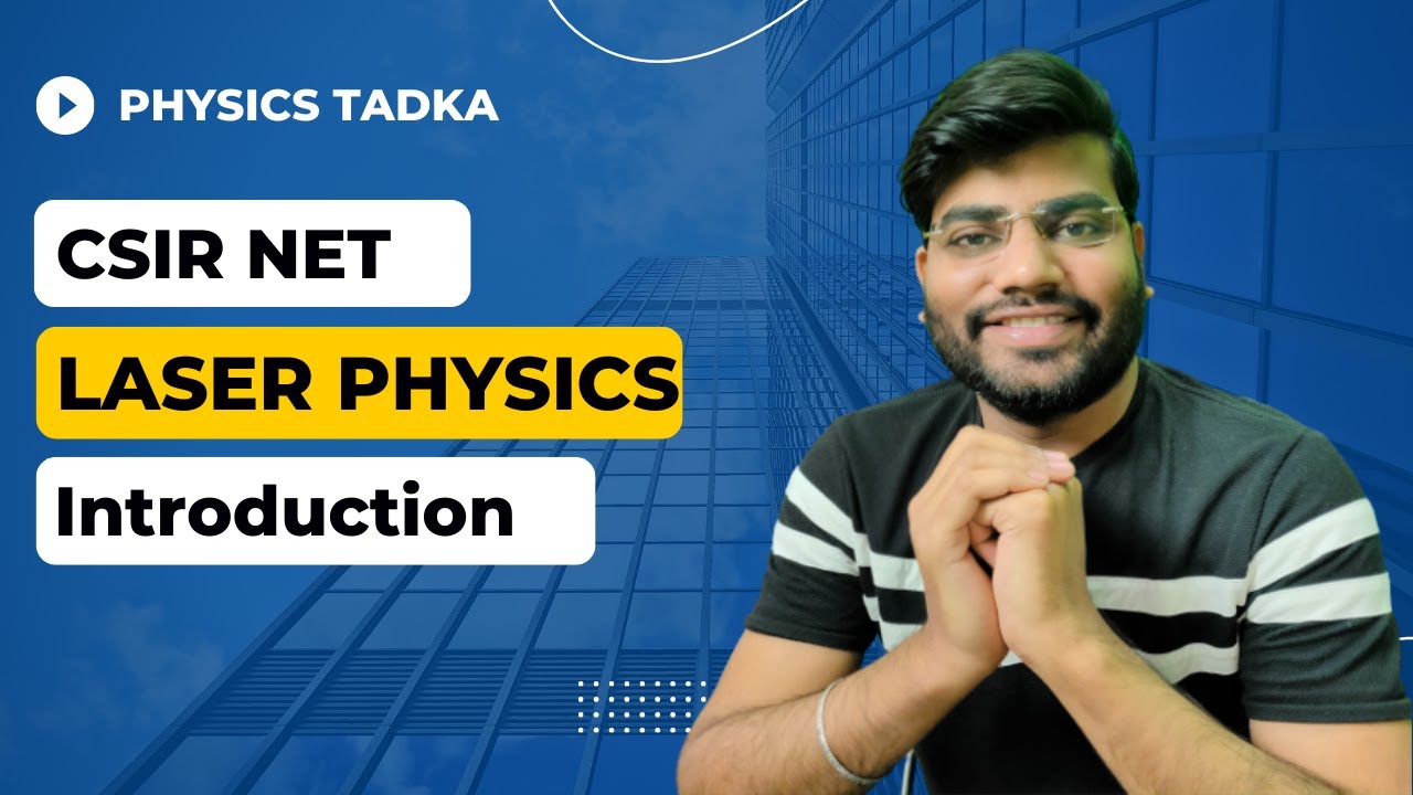 Laser Physics | introduction | csir net physics |gate physics | Mukesh limba