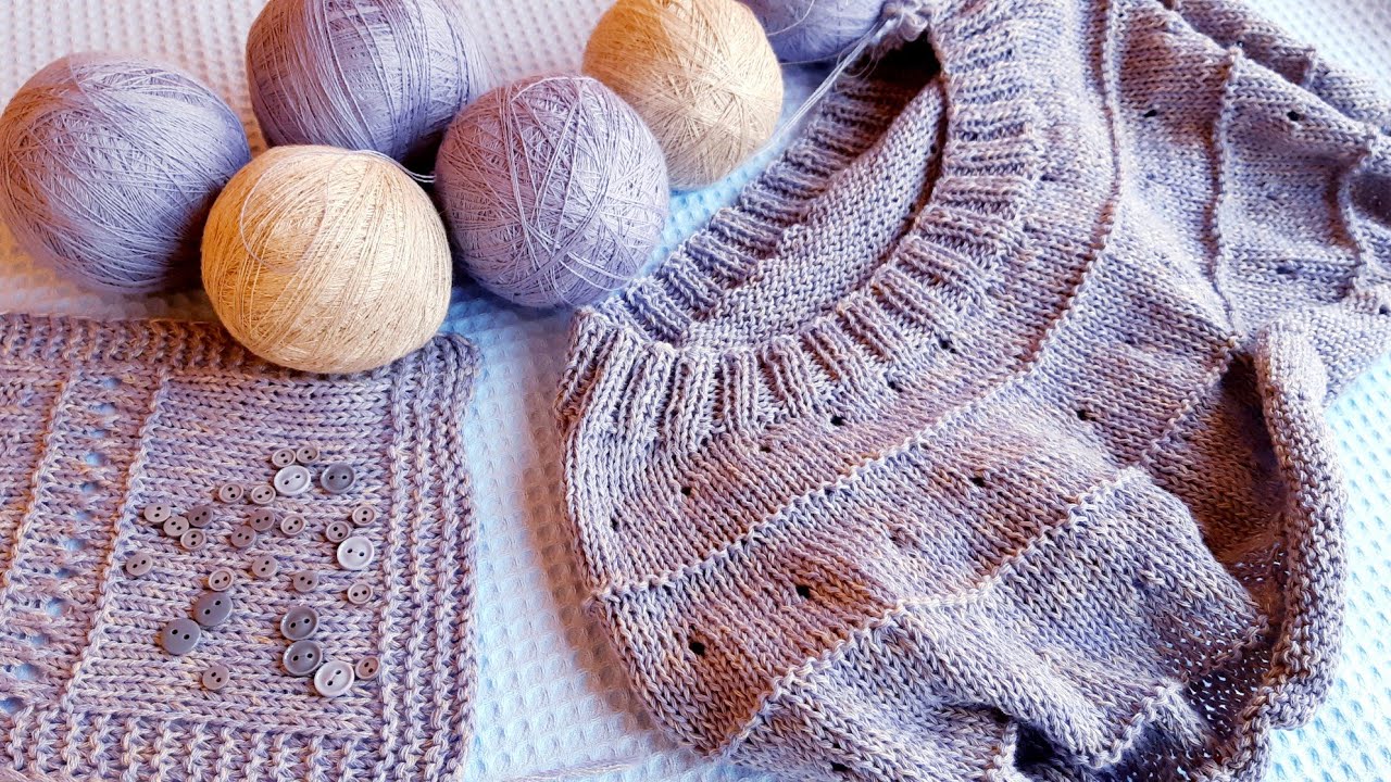 Футболка или джемпер? Решу в процессе ВЯЗАНИЯ🧶 Начало положено! 👍  #вязание  #бобиннаяпряжа