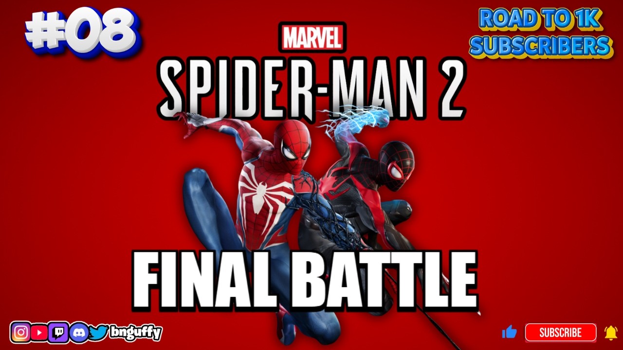 Spider-Man 2 LIVE 🔥 Ending the Main Story Tonight | No Stream End Until Finished! #livestreaming