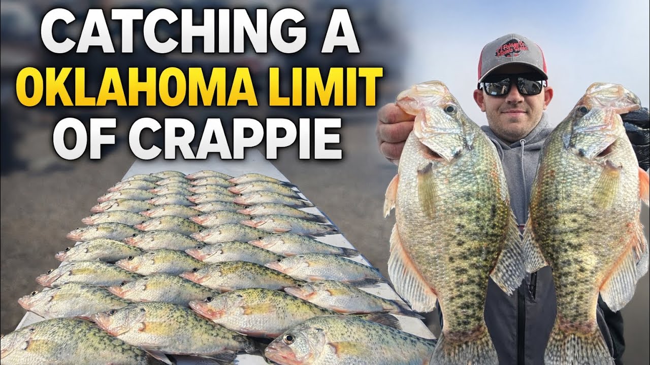 Catching a limit of crappie 