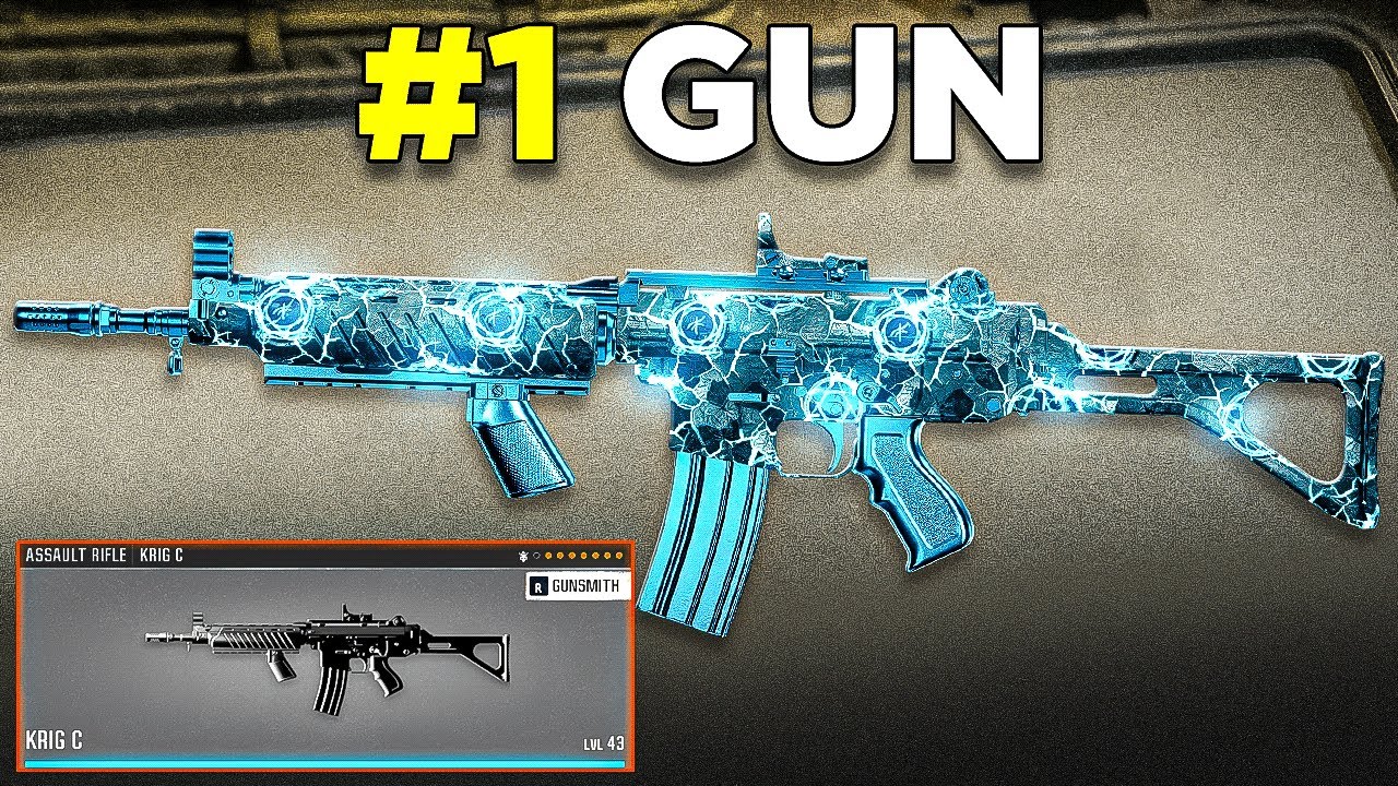 the #1 META WEAPON in BLACK OPS 6.. KRIG C! 🔥 (Best KRIG C Class Setup) BO6 / Warzone