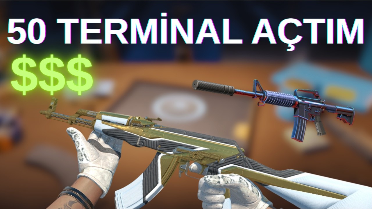 CS2 | 50 Doğuş Terminali Açılımı! Büyük Kar Ettik! (Bıçak Çekilişi?)