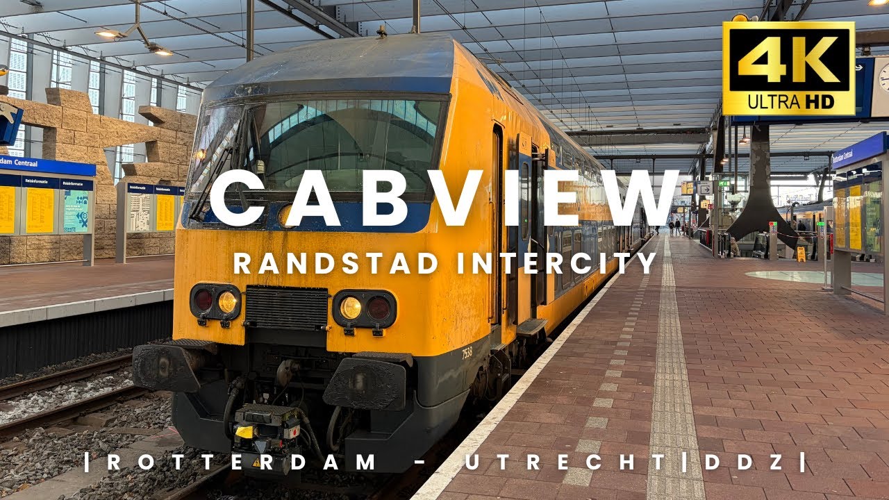 Cabinerit (4K) | DDZ | Weer eens met de DDZ op pad | Rotterdam - Utrecht | Jan '26' |