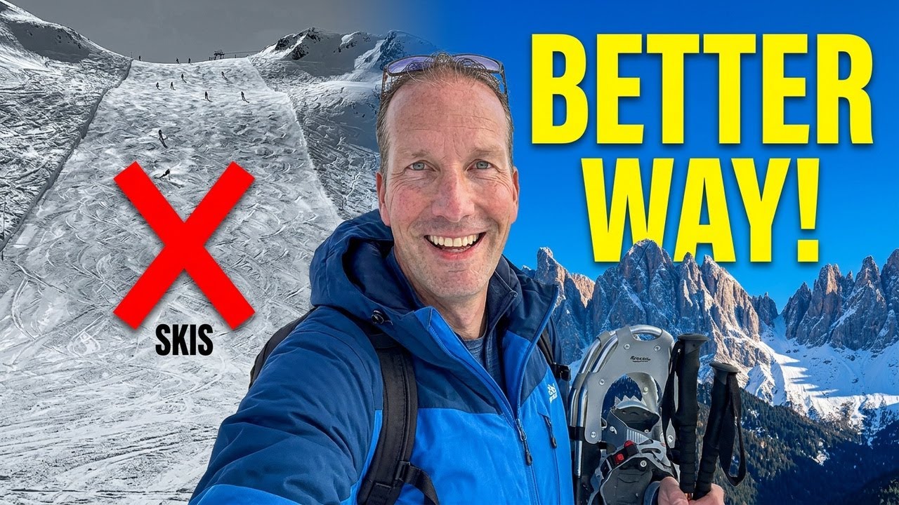 Everyone skies the Dolomites, I found a BETTER way!