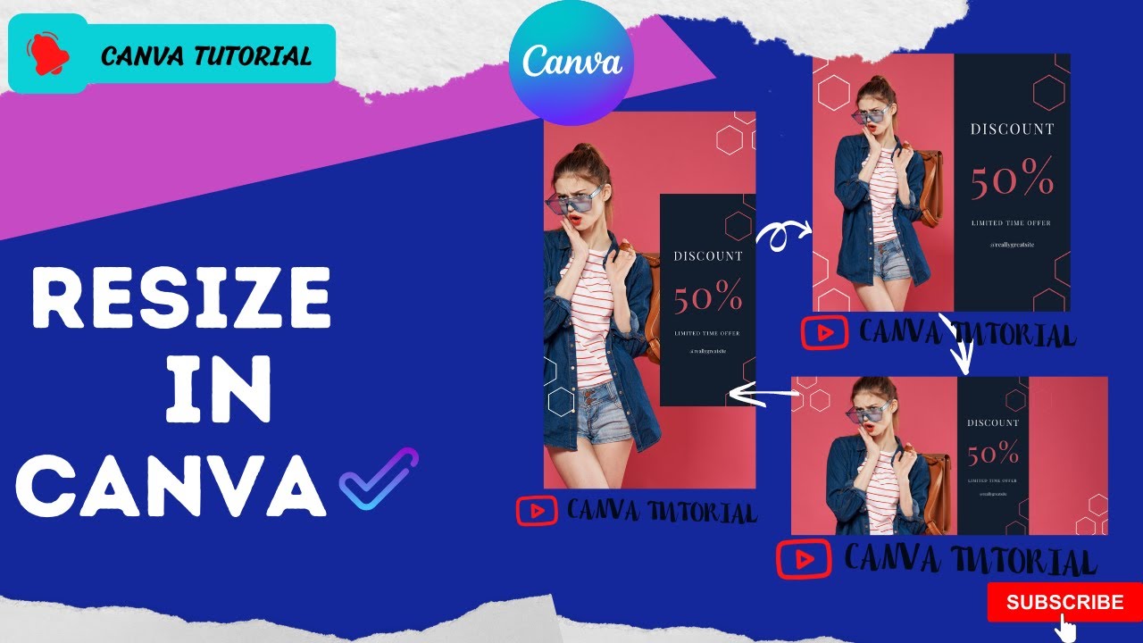 How To Change Size Of Canva Design | Canva Tutorial | #canvatricks #canva2022