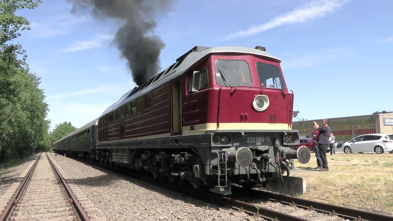 Mit 232 088 von Vienenburg nach Ferropolis