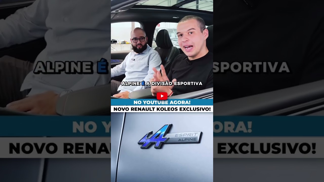 NOVO RENAULT KOLEOS TOTALMENTE EXCLUSIVO AQUI NA BLINDADORA!