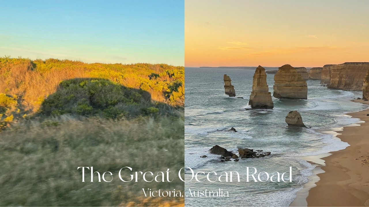 The Great Ocean Road travel vlog | Road trip, sight seeing, alpacas and food trail 🗺