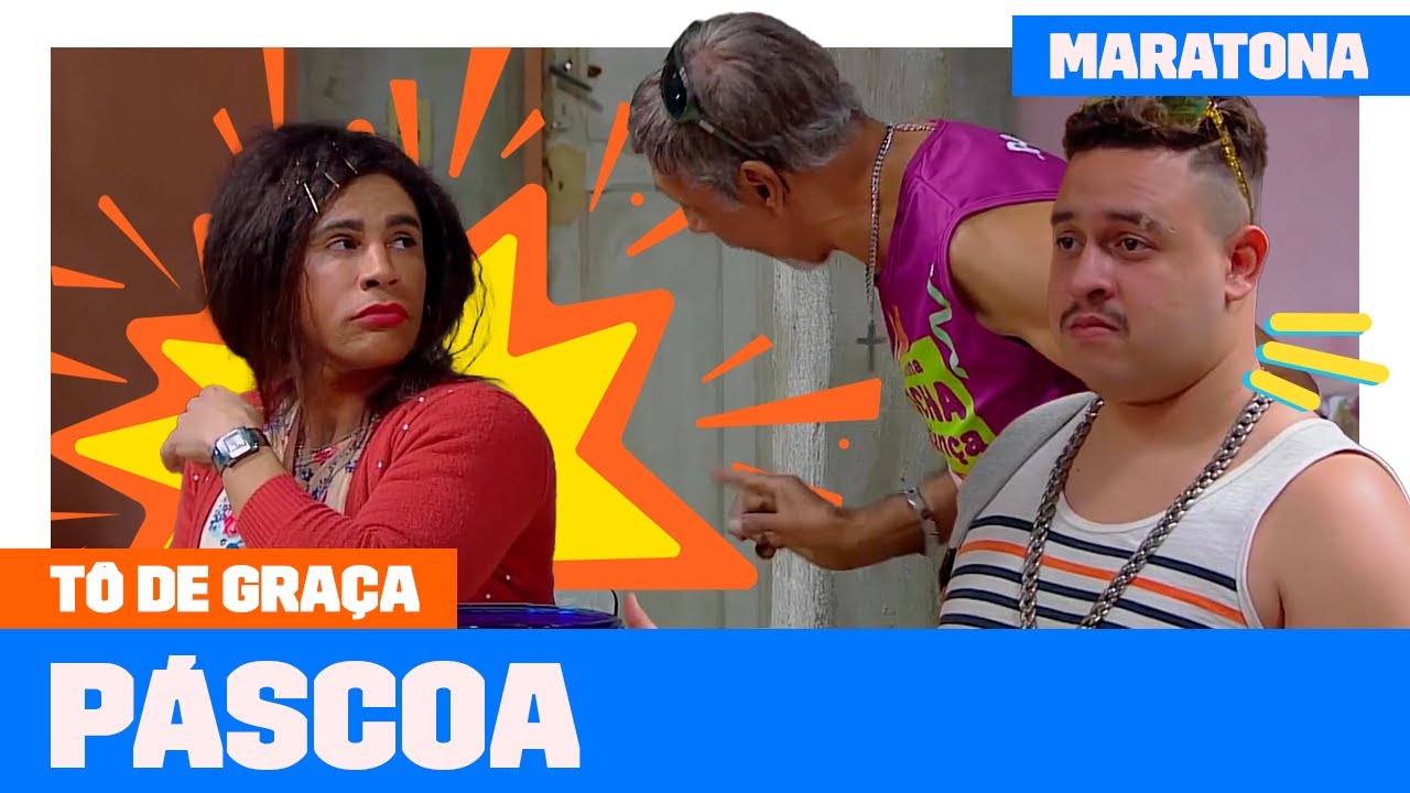 Maratone MOMENTOS ENGRA&Ccedil;ADOS na P&Aacute;SCOA! | T&ocirc; De Gra&ccedil;a | Humor Multishow