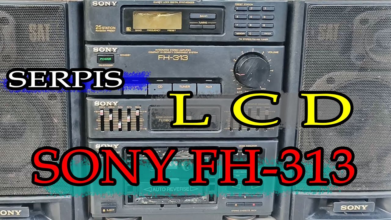 SERPIS LCD COMPO SONY FH 313