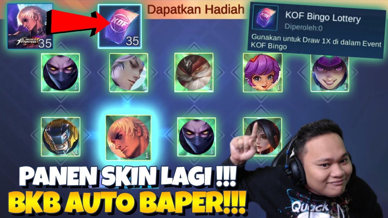 BUKA 1 KALI DAPAT SKIN K.O.F GUSION!! HOQI SE UMUR HIDUP TERPAKAI!! K.O.F GRATISAN IT'S REAL!!!