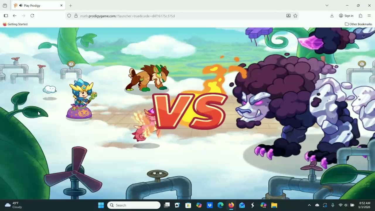 random pet combos vs the titan