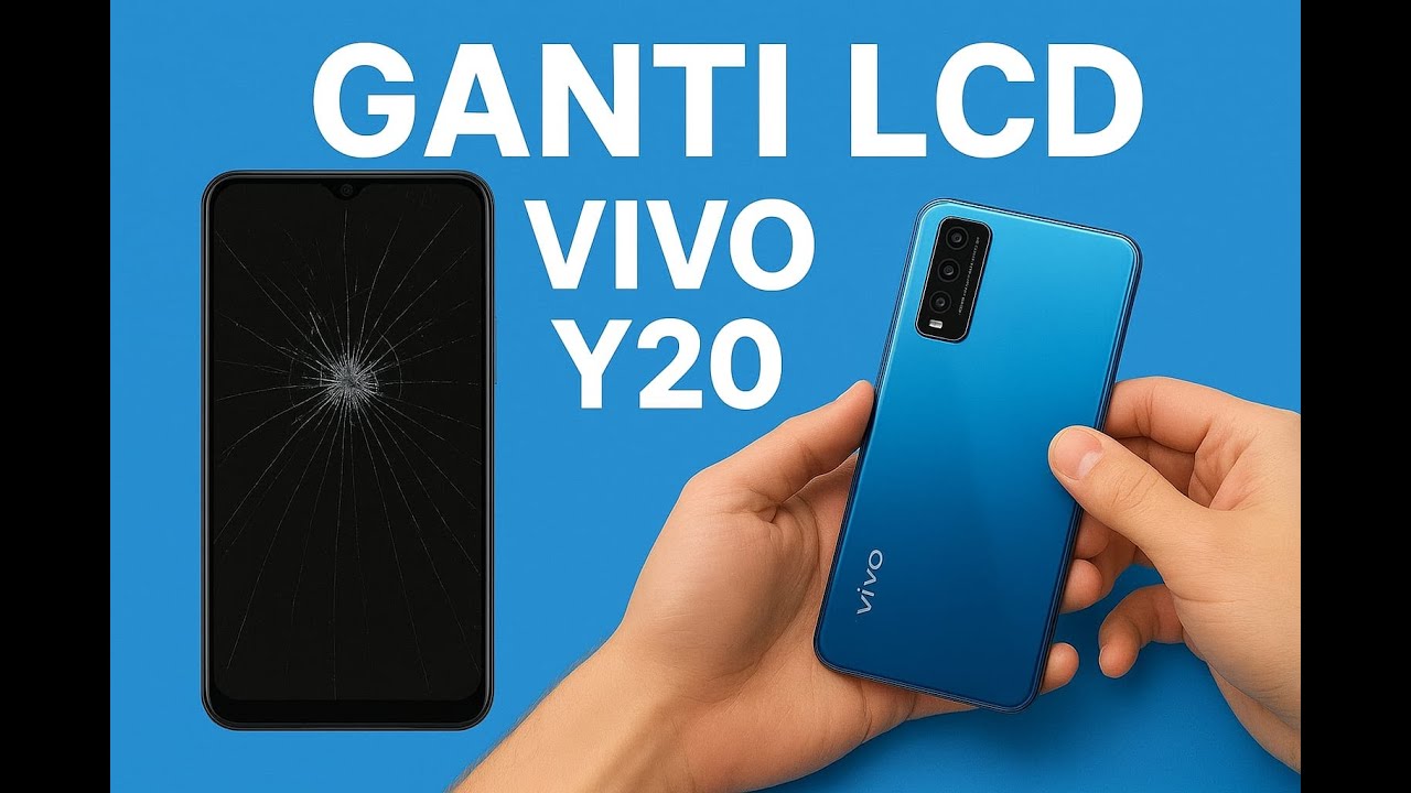 🔧 Ganti LCD Vivo Y20 / Y12S | Tutorial mudah Servis HP Step-by-Step