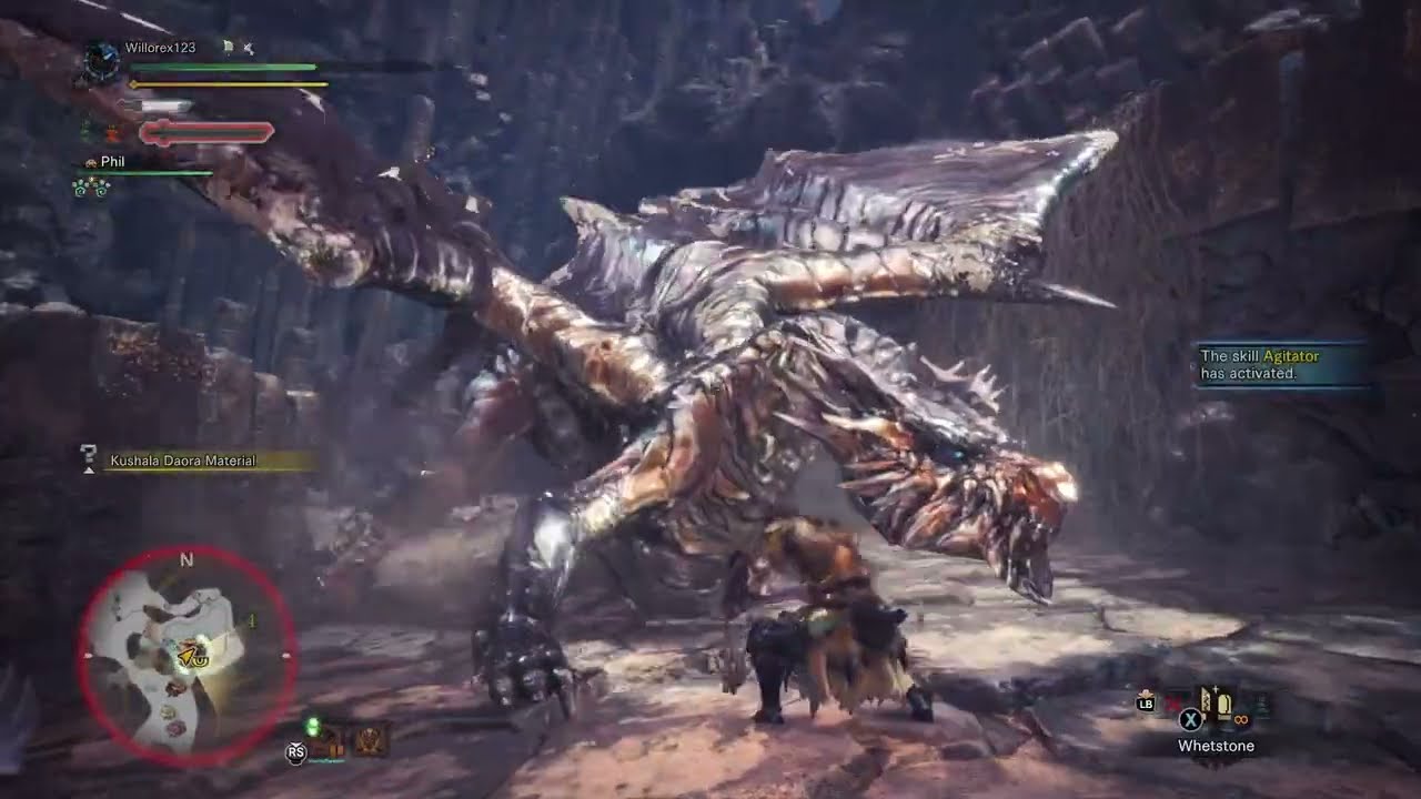 Monster Hunter World: High Rank Arch-Tempered Kushala Daora Hunt