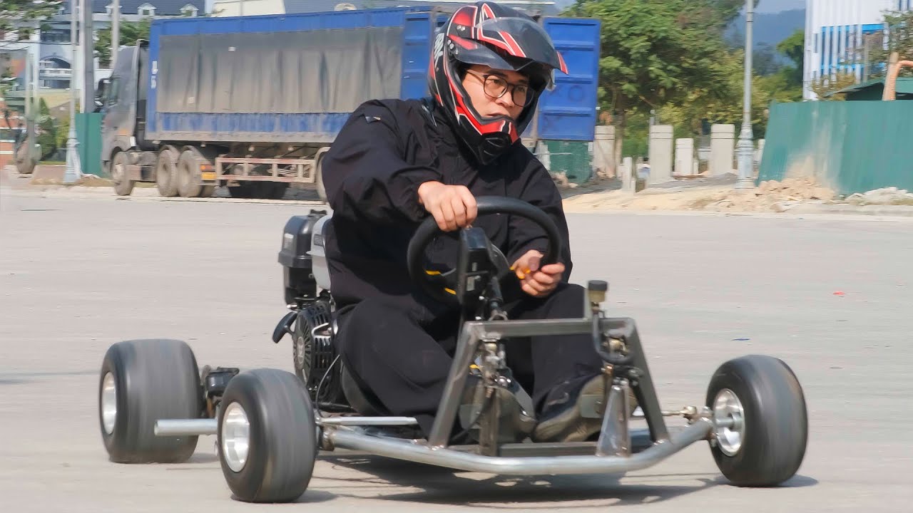 To Build The Fastest Bat - Gokart In The World Gokart - Part 1 | Macro DIY