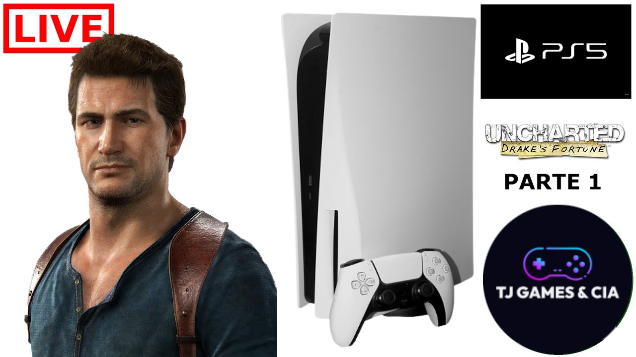 (LIVE) UNCHARTED Drake's Fortune (Parte 1)