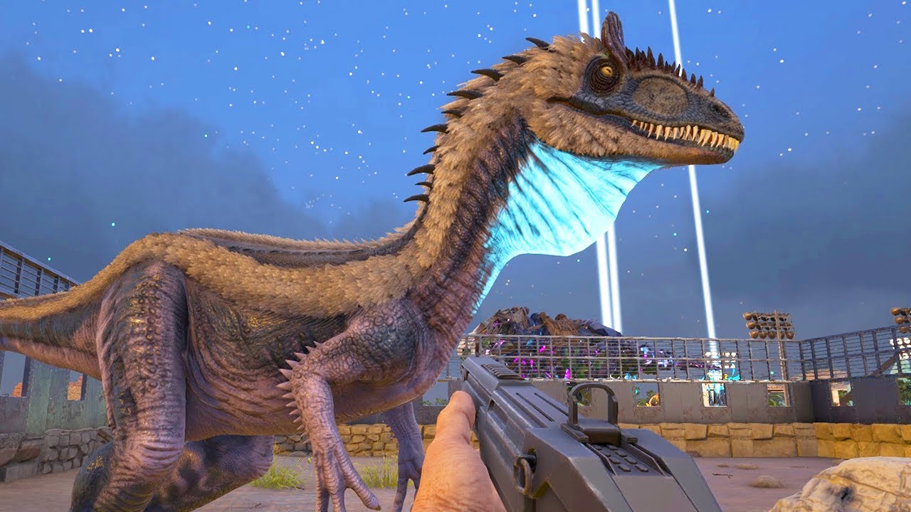 ARK CRYSTAL ISLES #74 - O Taming MAIS DIFÍCIL! Cryolophosaurus!