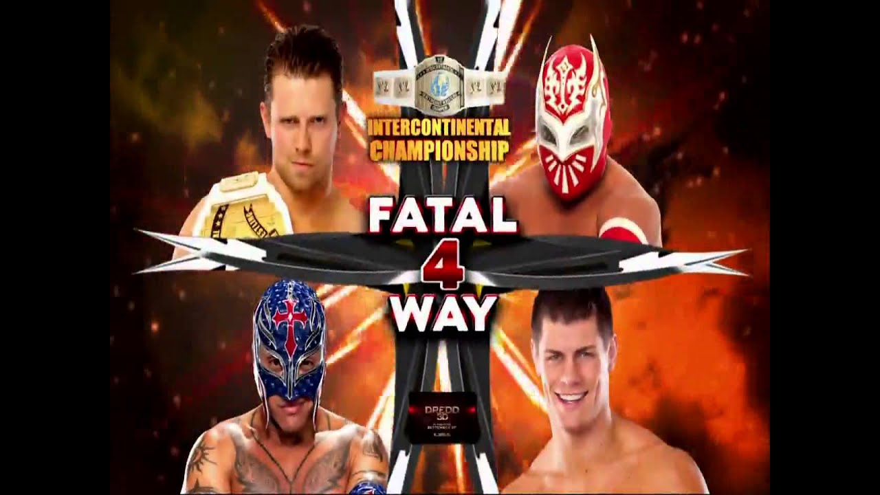 WWE Night Of Champions 2012 Full Match Card
