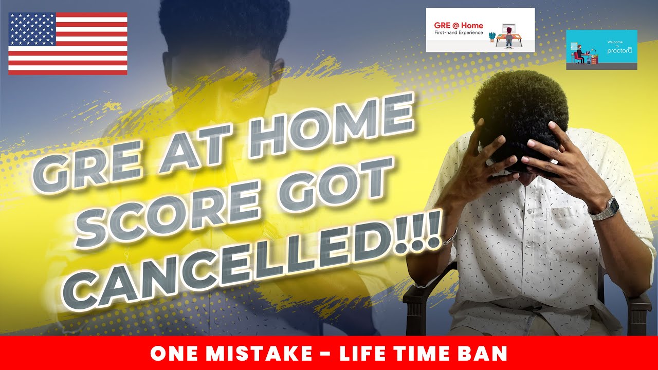PLEASE DO NOT MAKE THIS MISTAKE! ❌GRE AT HOME TEST #GRE