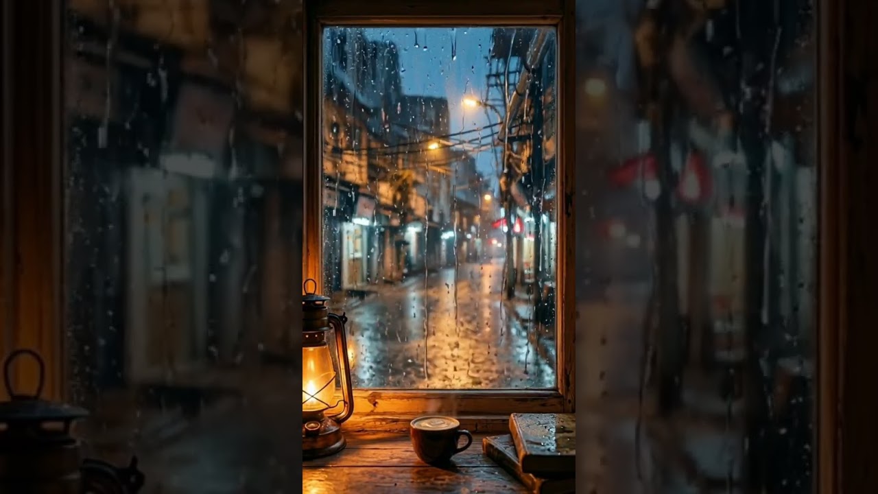 Indian Monsoon Rain 🌧️ | Window Rain | Deep Sleep ASMR