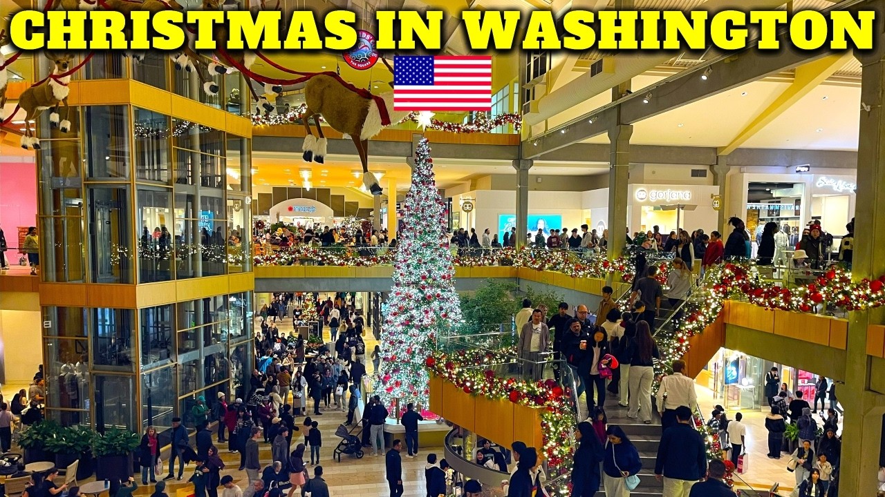 The BEST Christmas Parade & Lights in America | Snowflake Lane Bellevue, WA & Tulalip Lights & Ice