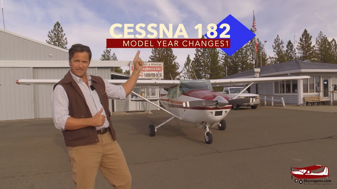 Изменения модели Cessna 182 с 1962 по 1986 год