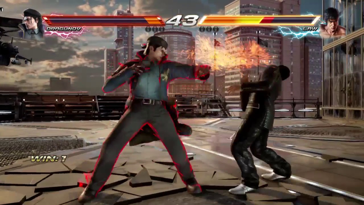 TEKKEN 7 BSK (Law) VS NRC (Dragunov)