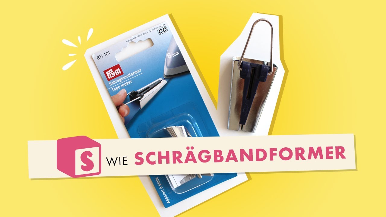 S wie Schrägbandformer im Makerist Nählexikon powered by Prym