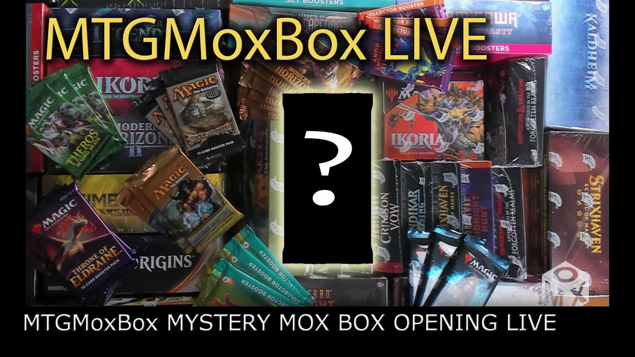 MTGMoxBox EP244 | MTG Mystery Mox Box Opening 1/21/26 LIVE