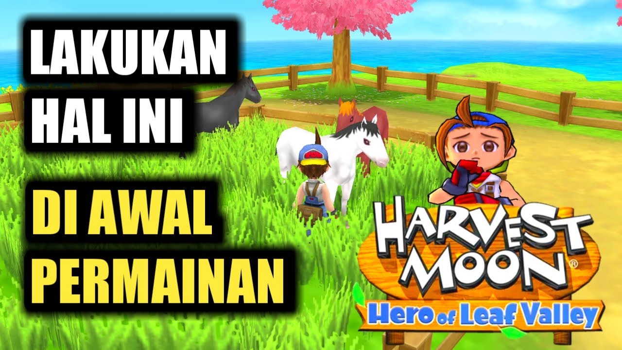 4 TIPS DI AWAL PERMAINAN | HARVEST MOON : HERO OF LEAF VALLEY
