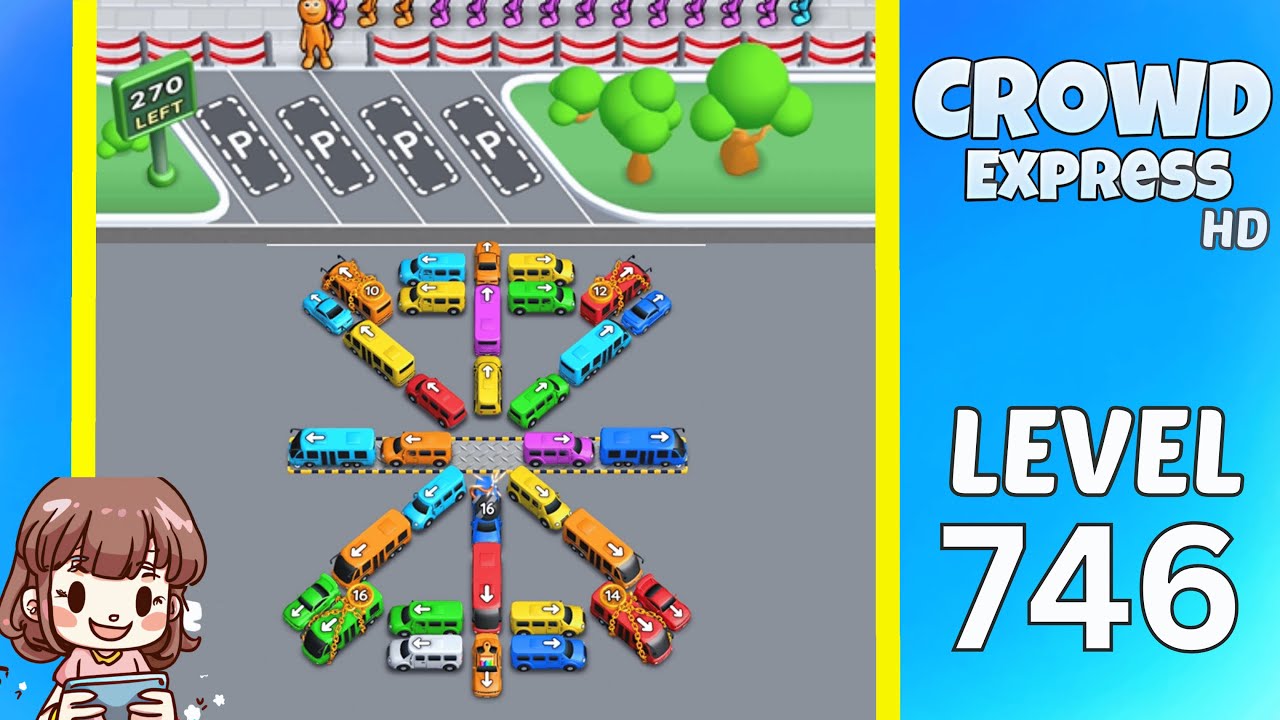 Crowd Express Level 746 Solution Walkthrough
