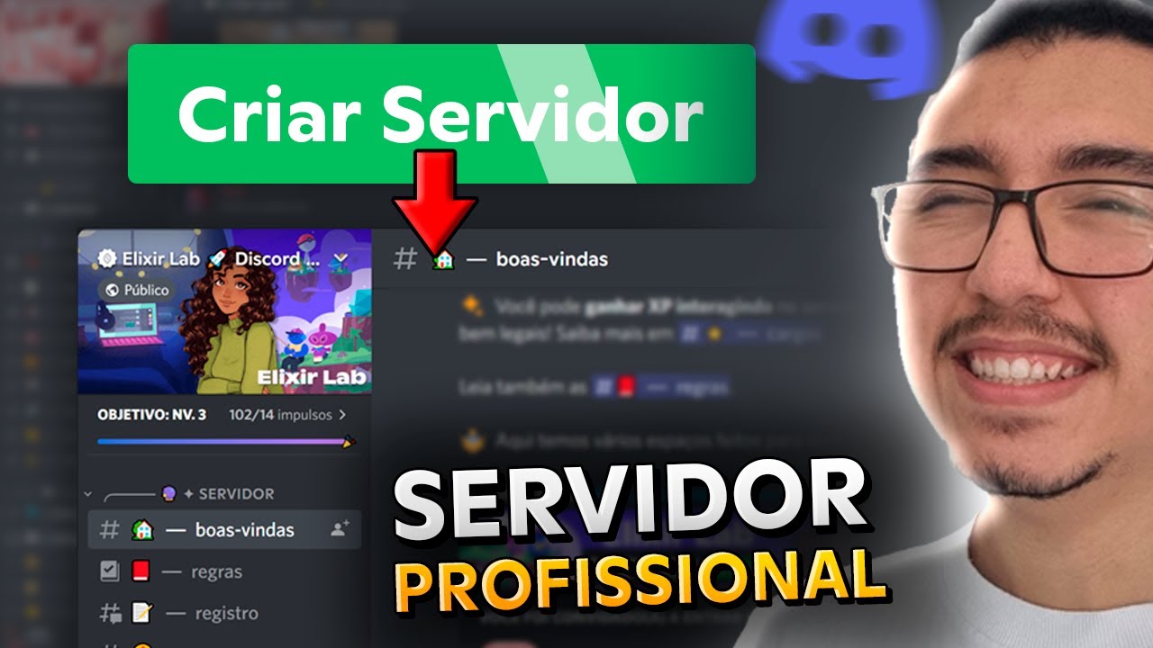 Como CRIAR SERVIDOR PROFISSIONAL em 1 CLIQUE - Tutorial Xenon Bot