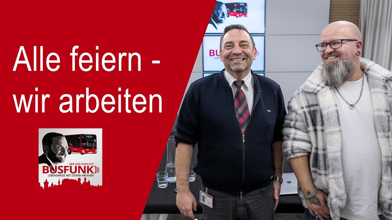 Weihnachten und Silvester in Bus und Leitstelle