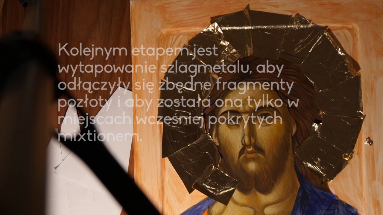 złocenie na mixtion akrylowy