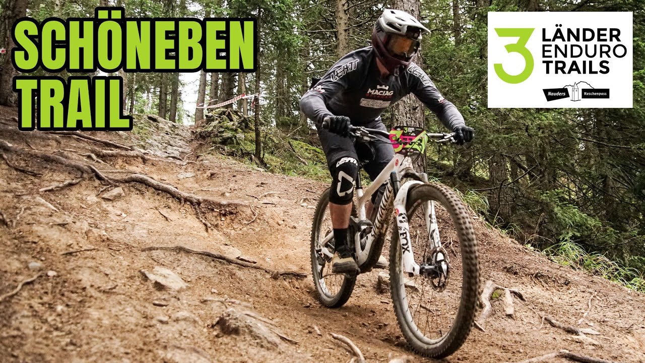 SCHÖNEBEN Trail in Reschen - Rasant & Technisch 😍 Mein absoluter Favorit der 3 Länder Enduro Trails