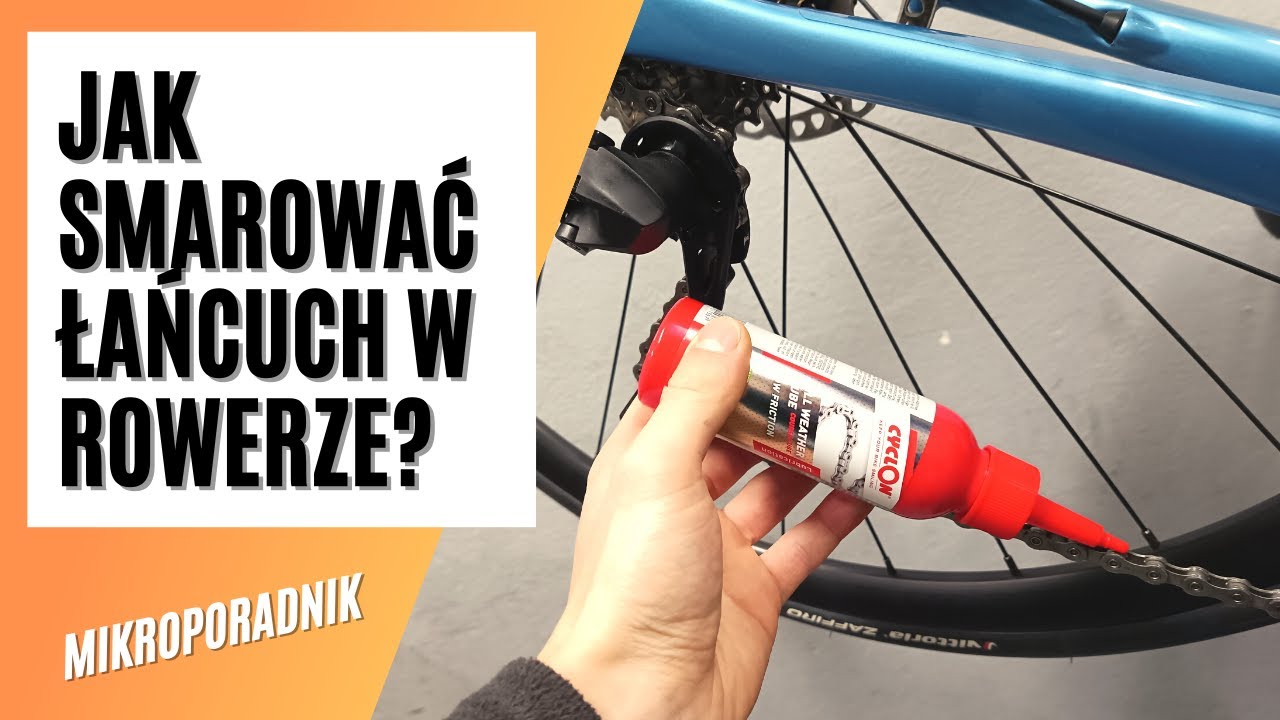 Jak smarować łańcuch w rowerze? - Serwis Rowerowy Poradnik | Fabryka Rowerowa