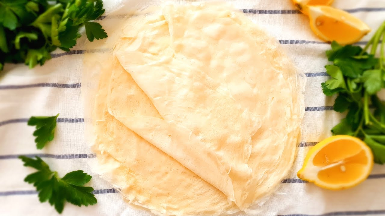 FEUILLES DE BRICK SANS GLUTEN