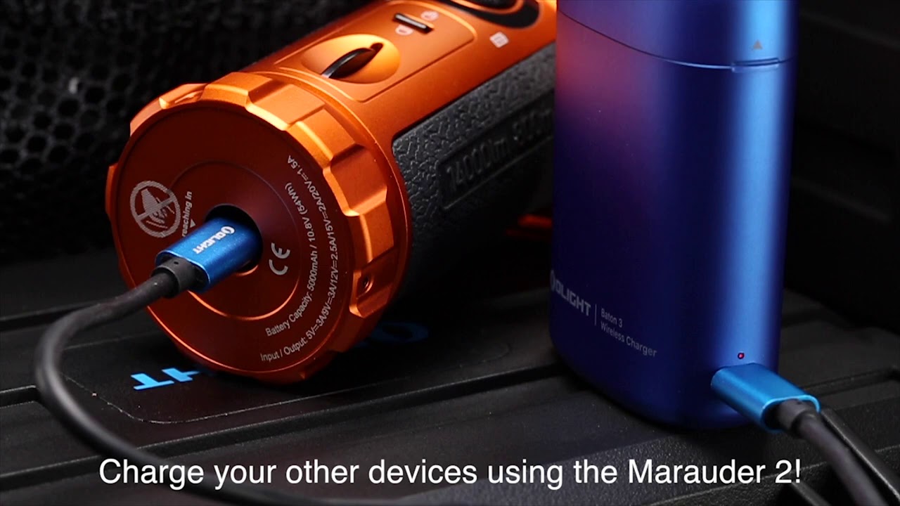 Olight Marauder 2 features and instructions