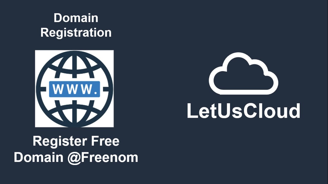 Free Domain Registration via Freenom