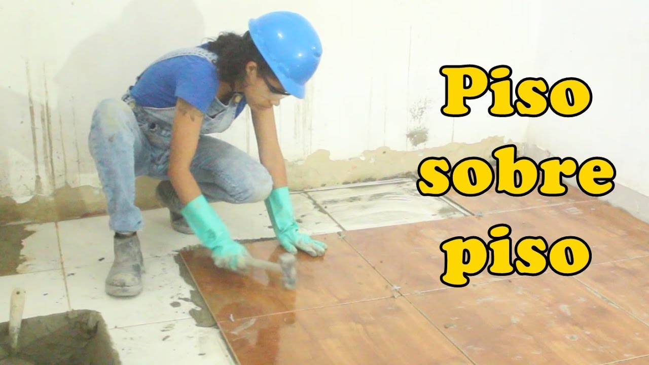 Como assentar piso sobre piso - com Paloma Cipriano