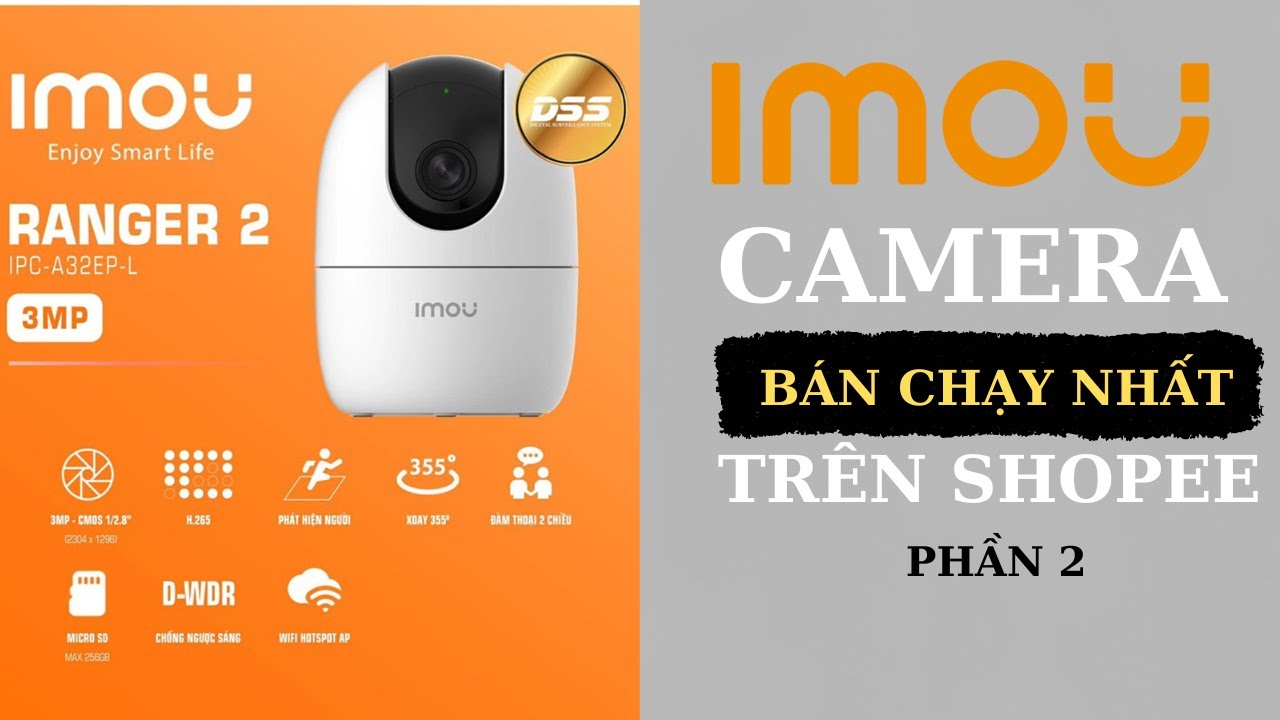 Imou A32 - Camera bán chạy nhất trên shopee! #ImouA32 #CameraAnNinh #CameraGiaRe #Camera360 #Imou