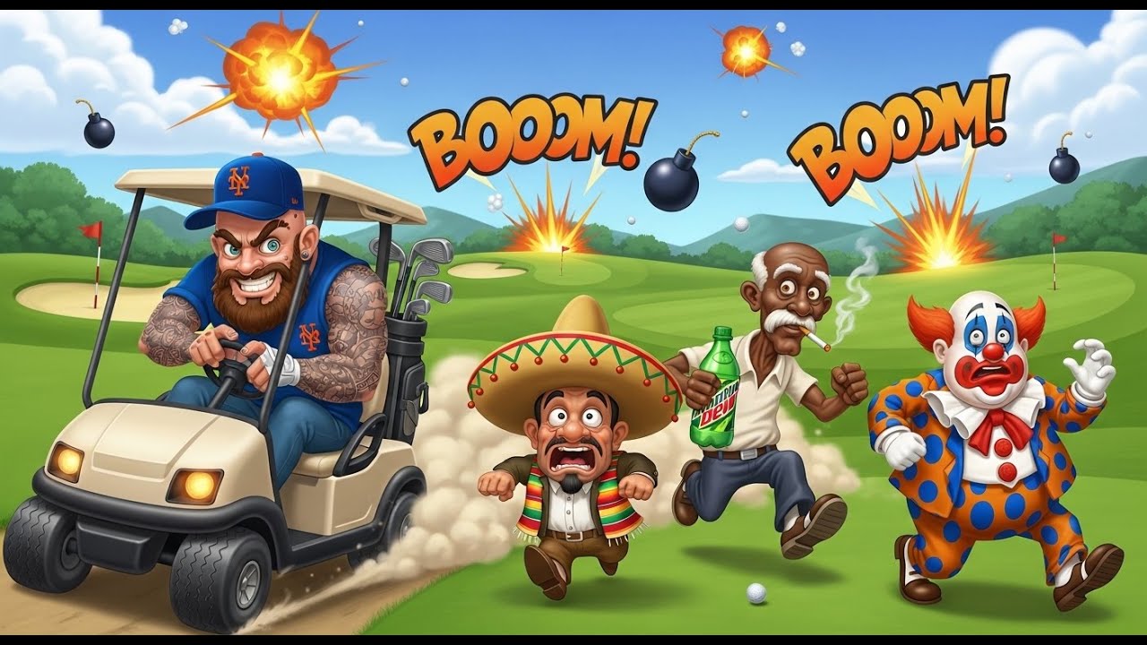 LIVE SUPER GOLF RV THERE YET AND OTHER SILLY GAMES WITH LANDO TRUFF AND CHINZ