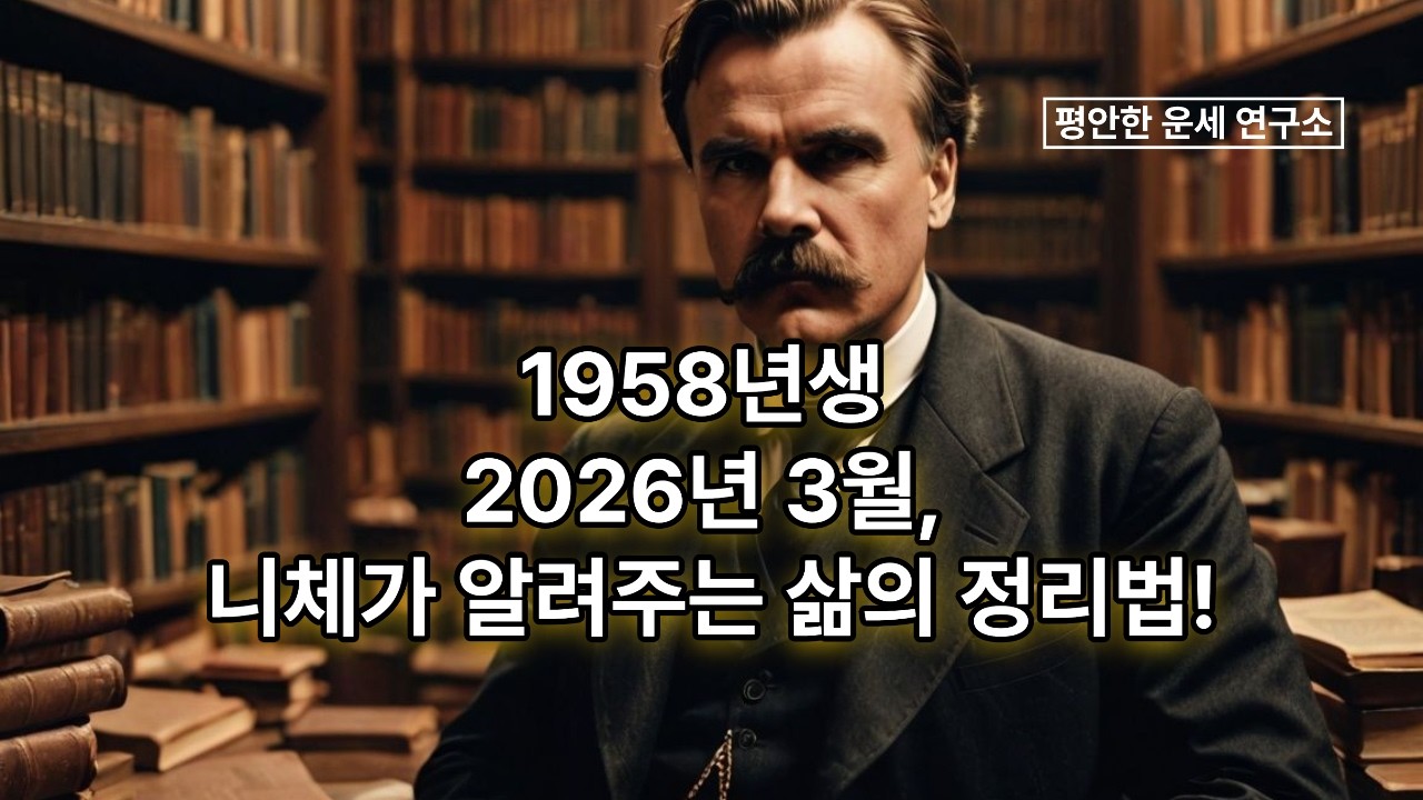 1958년생에게 니체가 남긴 한 문장 | 이제는 모든 부탁을 다 받아들이지 않으셔도 됩니다.