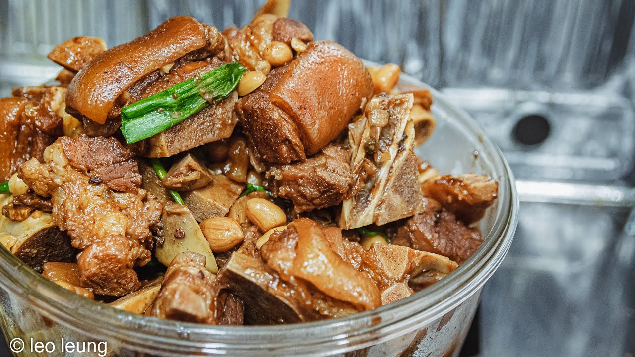 溫故知新｜多國語言CC字｜南乳燜豬手｜Braised Pork Knuckles with Red Beancurd｜とんこつ煮込みあんこ｜ขาหมูตุ๋นถั่วแดง