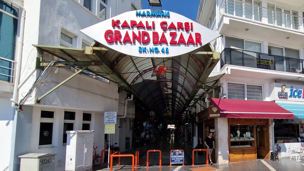 🇹🇷 Marmaris Grand Bazaar 4k Walkingtour @TravelWithHugoF