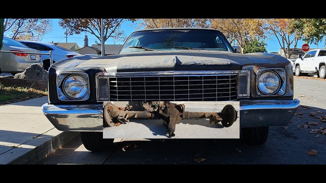 1972 Monte Carlo - Rear axle replacement